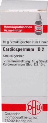 CARDIOSPERMUM D 2 Globuli 10 g Globuli