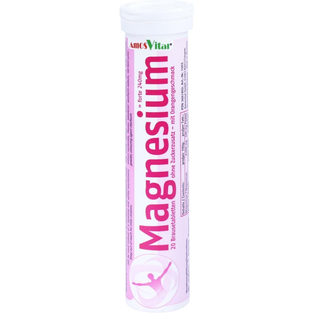 MAGNESIUM SOMA Brausetabletten 20 St Brausetabletten