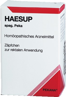 HAESUP spag.Peka Suppositorien 10 St Suppositorien