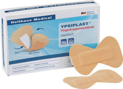 FINGERKUPPENVERBAND Ypsiplast 4,5x8 cm elast.haut 50 St