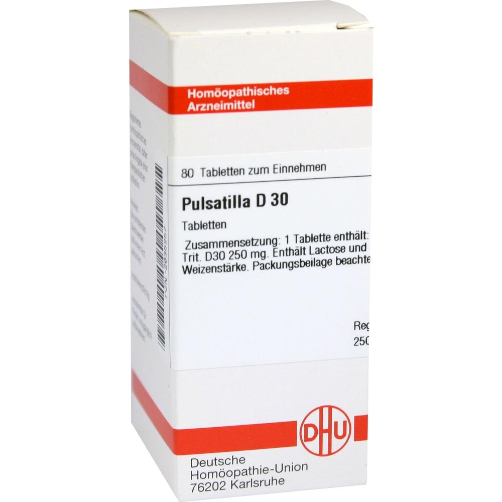 PULSATILLA D 30 Tabletten 80 St Tabletten