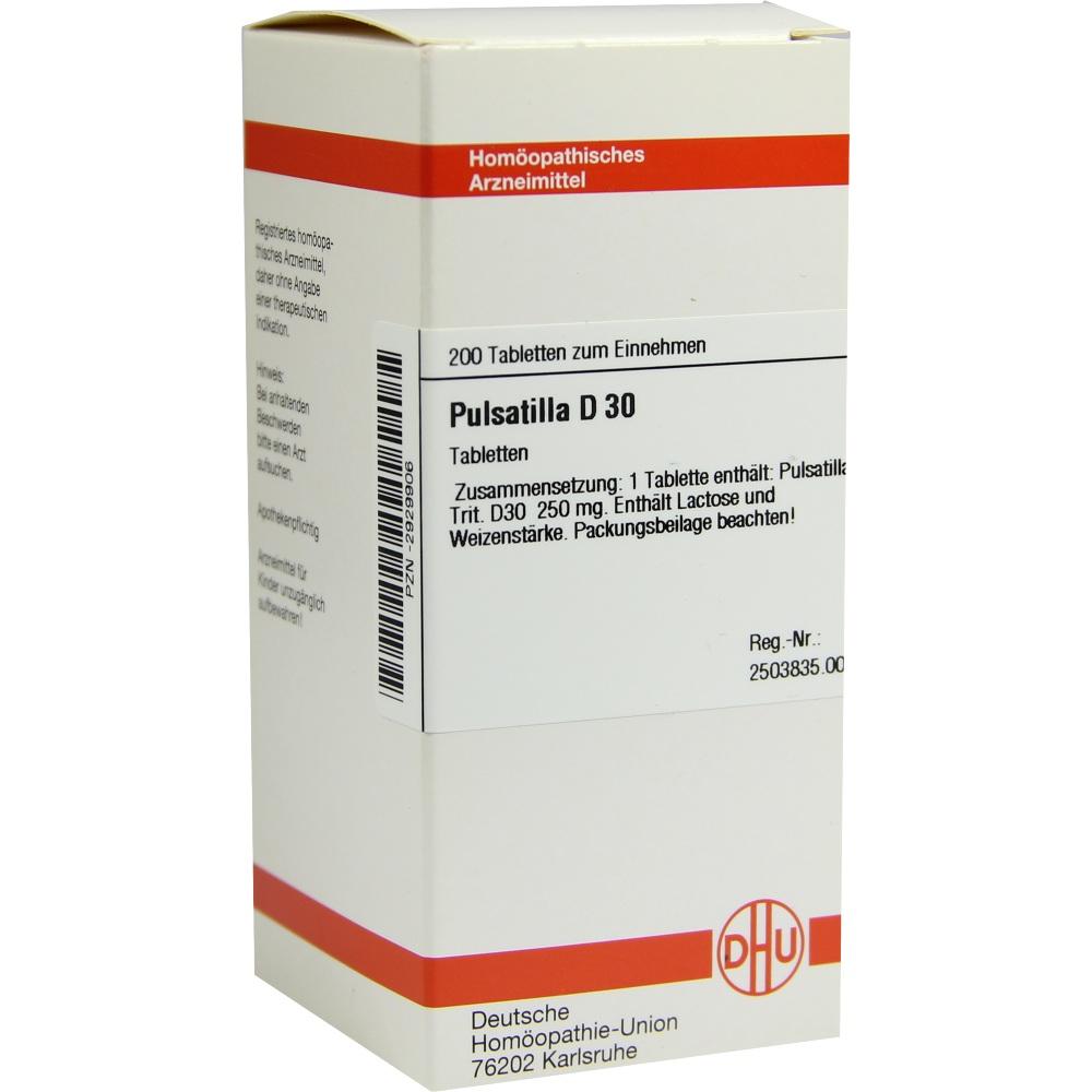 PULSATILLA D 30 Tabletten 200 St Tabletten
