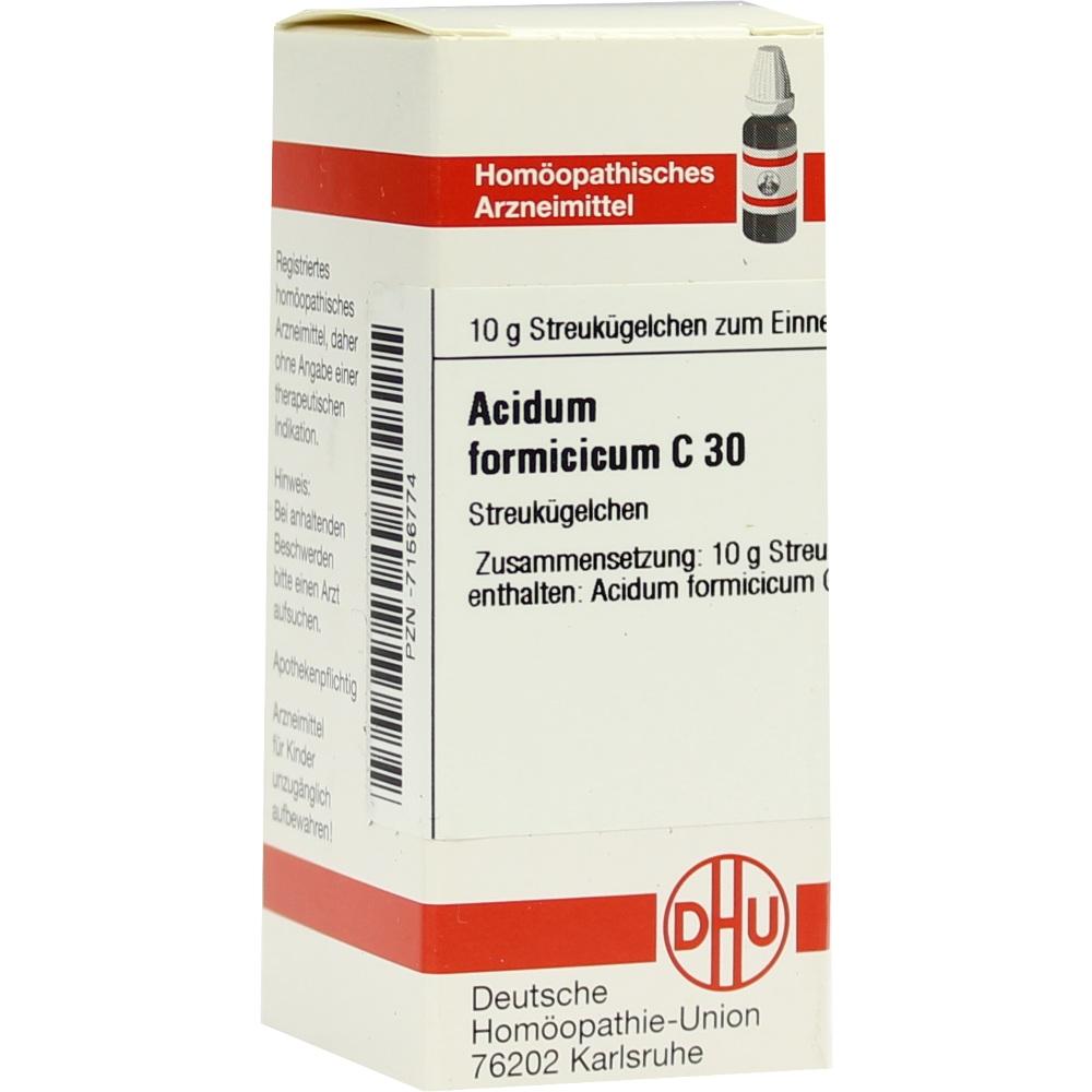 ACIDUM FORMICICUM C 30 Globuli 10 g Globuli