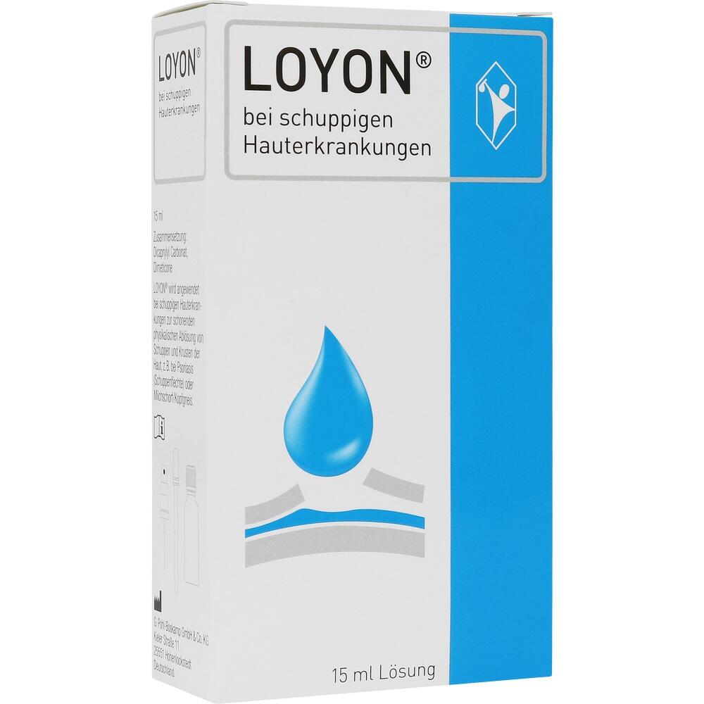 LOYON bei Schuppenflechte, Milchschorf & Kopfgneis 15 ml Lösung 15 ml Lösung