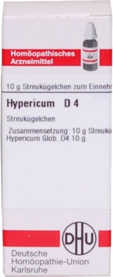 HYPERICUM D 4 Globuli 10 g Globuli
