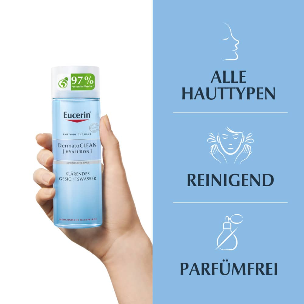 Eucerin DermatoCLEAN KLÄRENDES GESICHTSWASSER  200 ml Tonikum