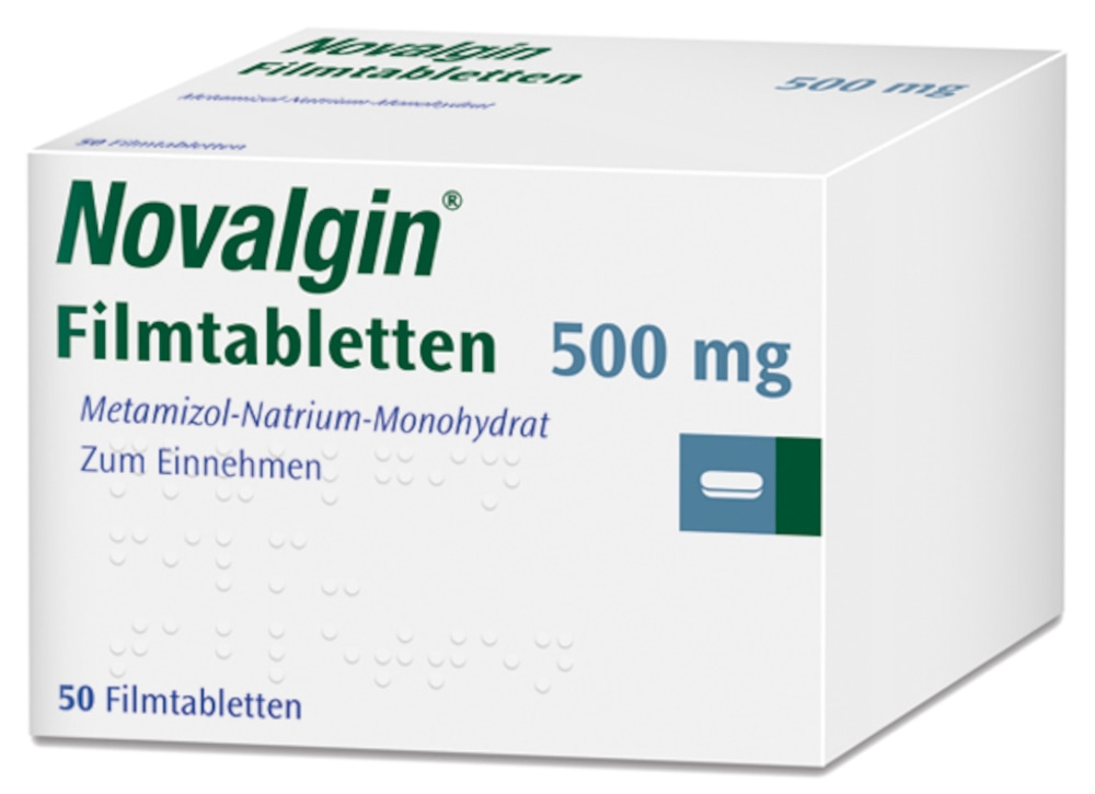 Novalgin 500mg 50 St Filmtabletten