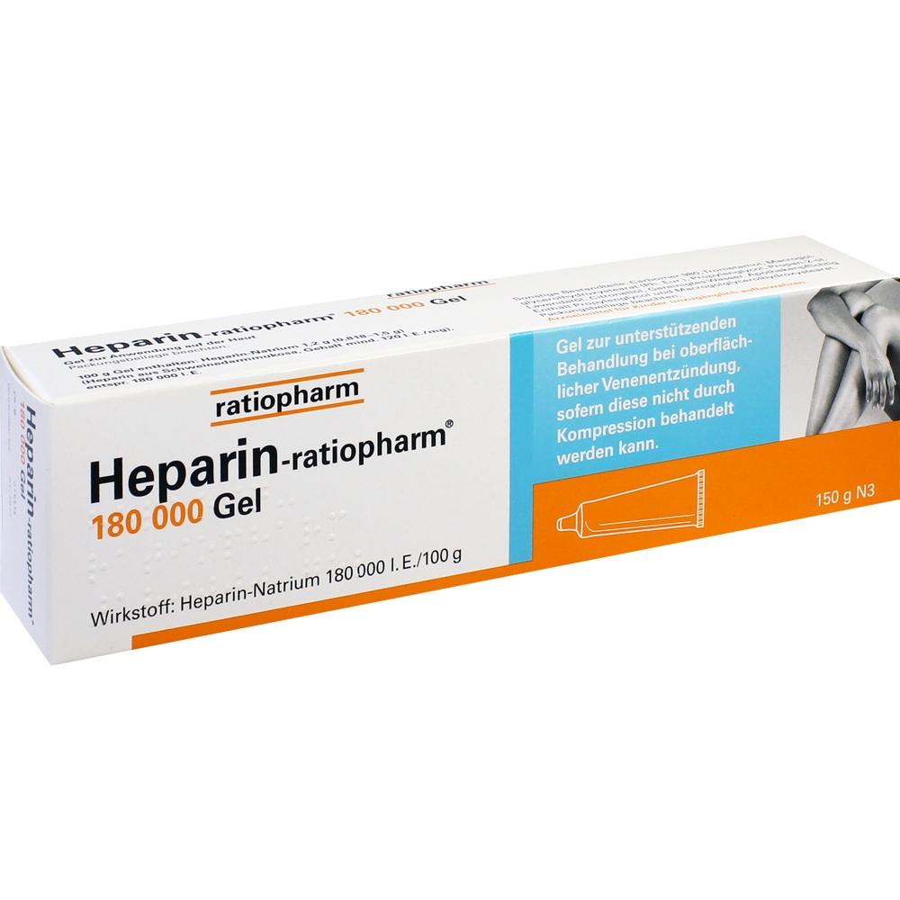 Heparin-ratiopharm 180000 150 g Gel