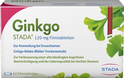 Ginkgo STADA 120mg - 2x 15 €-Aktion*  60 St Filmtabletten