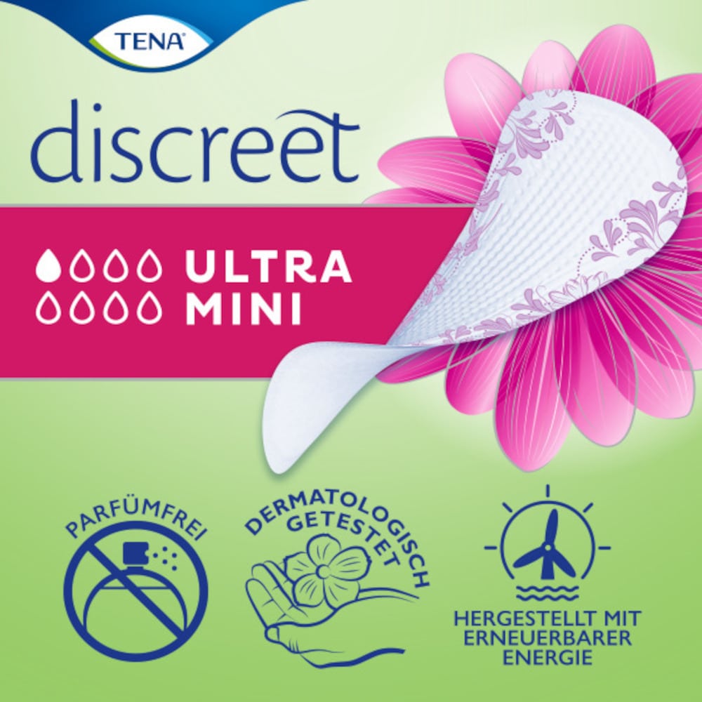 TENA Discreet Ultra Mini Inkontinenz Slipeinlagen 10X28 St