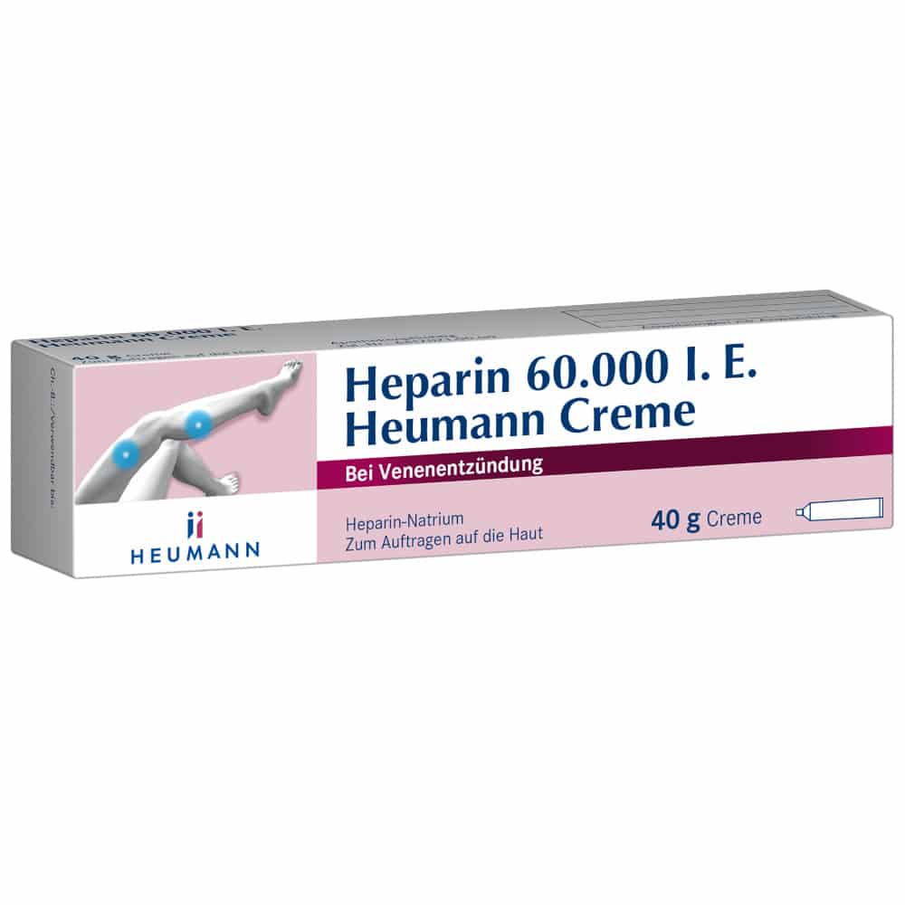 Heparin 60.000 I.E. Heumann  40 g Creme