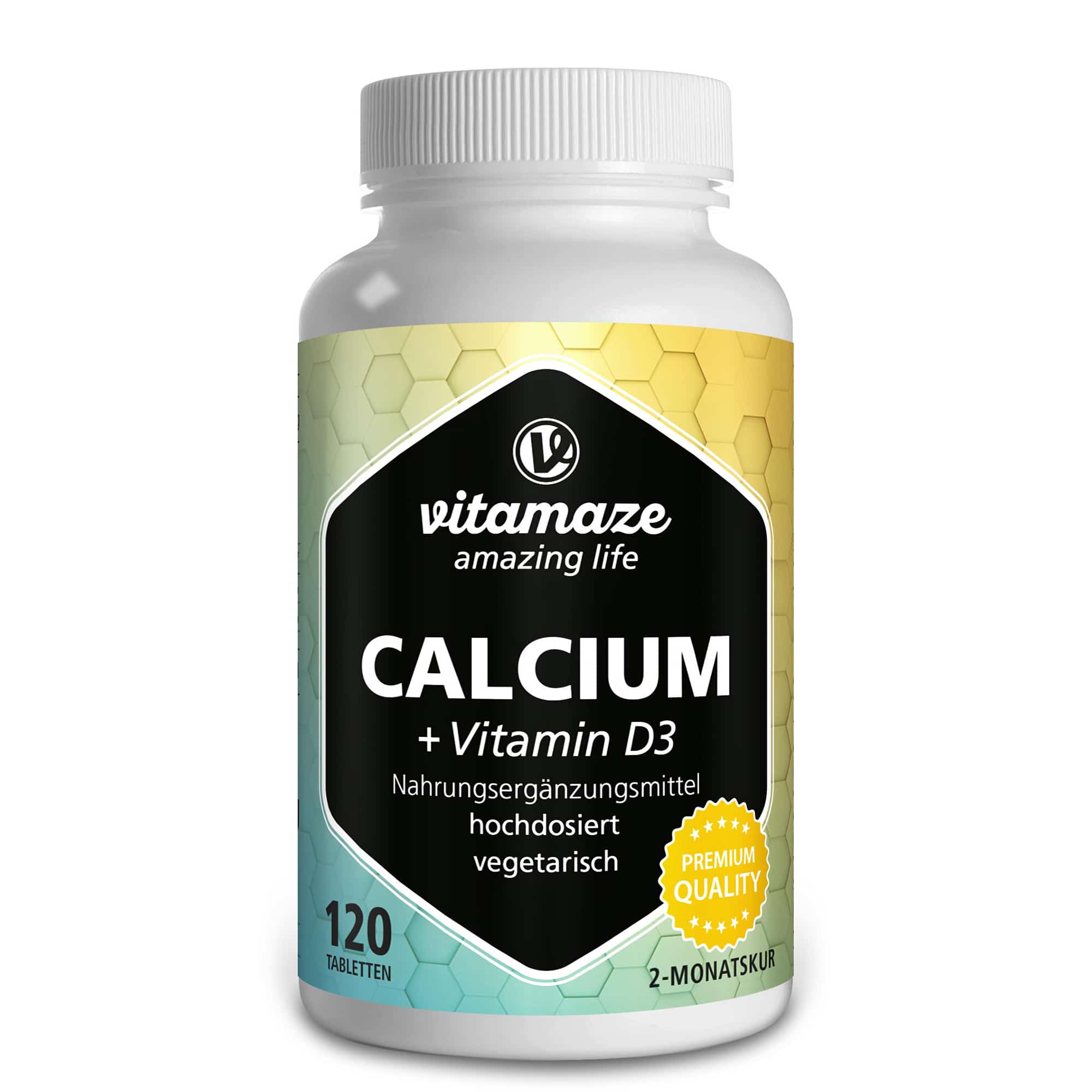 vitamaze CALCIUM D3 600 mg/400 I.E. 120 St Tabletten