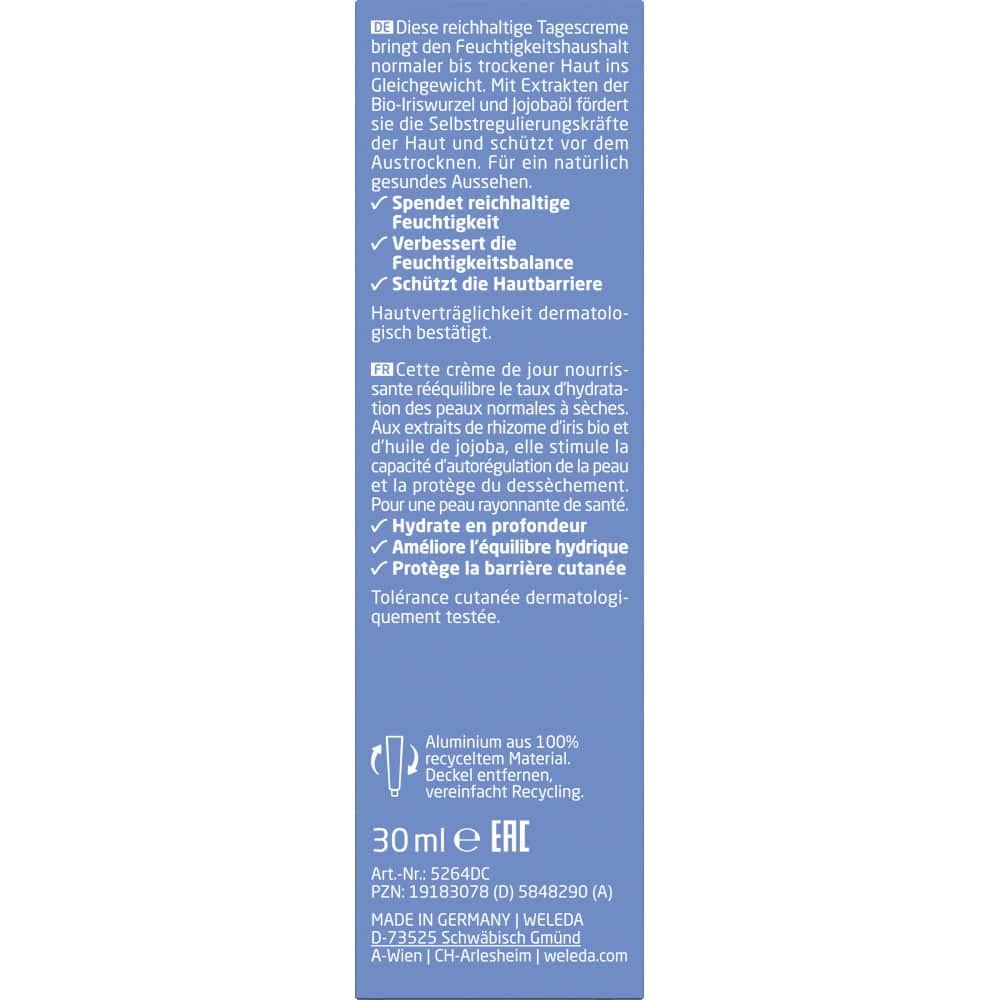 WELEDA Iris Tagespflege 30 ml Tagescreme