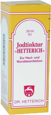 JODTINKTUR Hetterich 30 ml Lösung