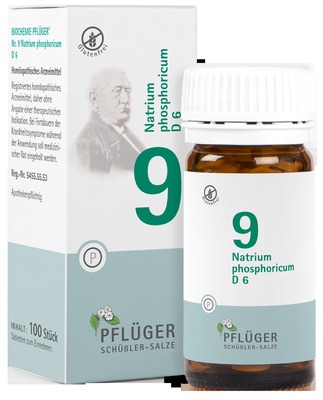 Schüßler-Salz Nr. 9 Natrium phosphoricum D6 100 St Tabletten