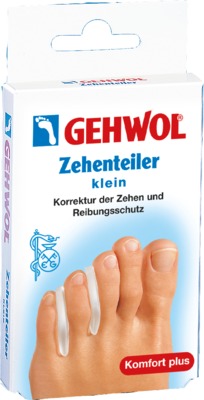 GEHWOL Polymer Gel Zehen Teiler klein 3 St