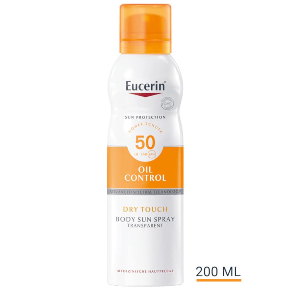 Eucerin Oil Control Dry Touch Spray LSF 50 200 ml Spray