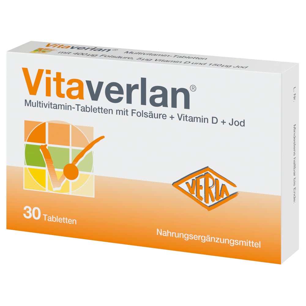 VITAVERLAN Tabletten 30 St Tabletten