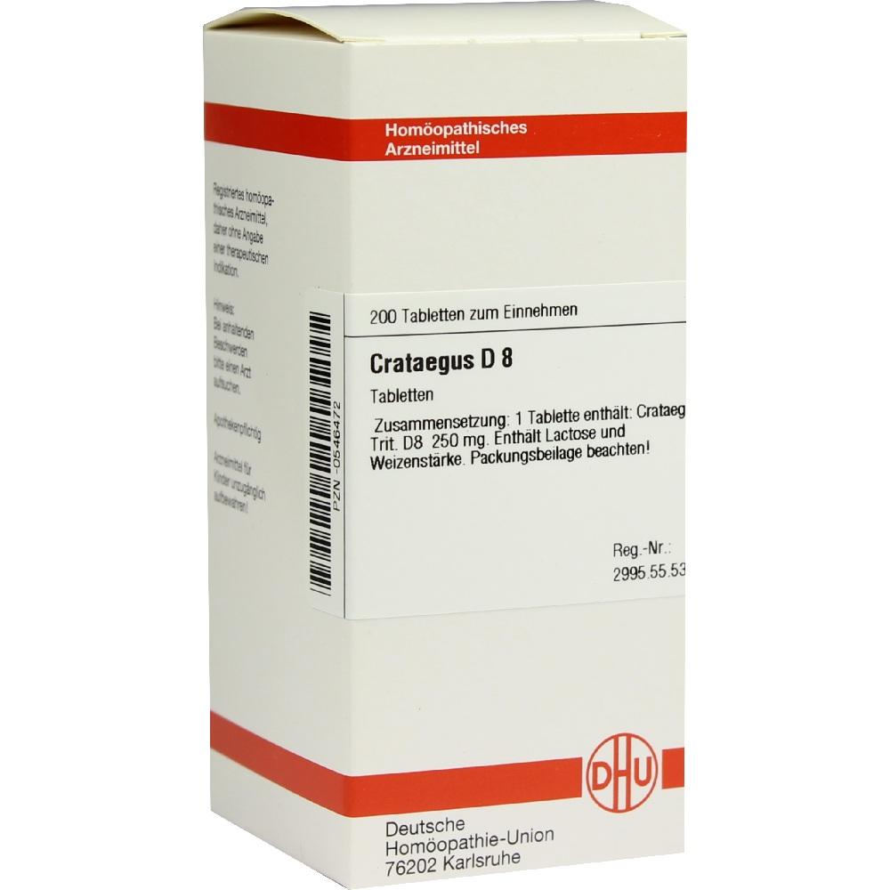 CRATAEGUS D 8  200 St Tabletten