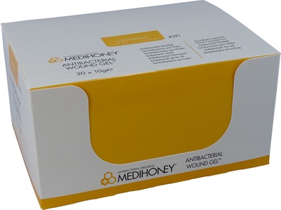 MEDIHONEY Wundgel med.Honig Verbandbox 20X10 g Gel