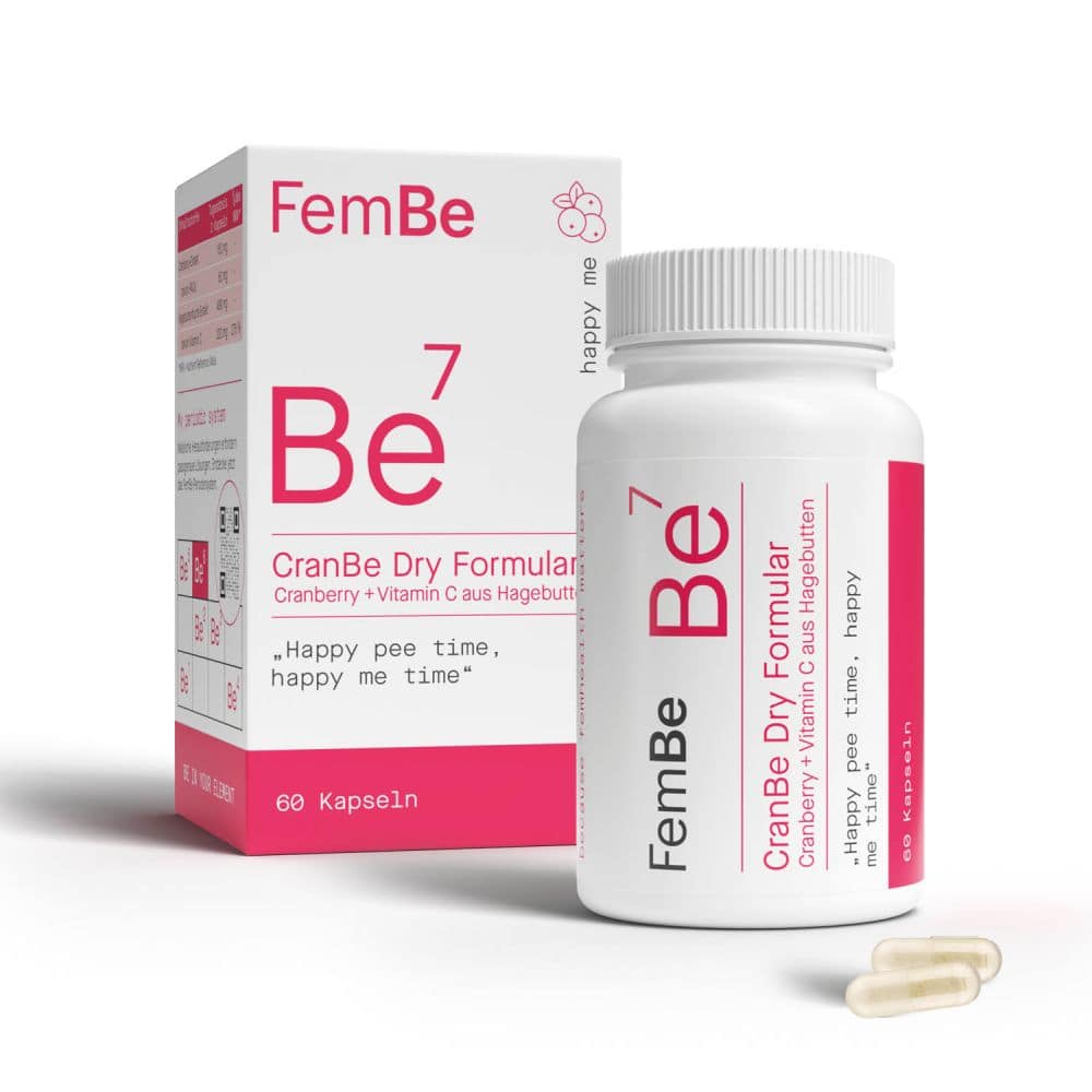 FemBe Be7 CranBe Dry Formular 60 St Kapseln