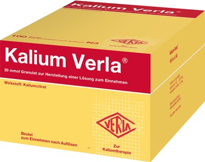 KALIUM VERLA Granulat Btl. 500 St Granulat