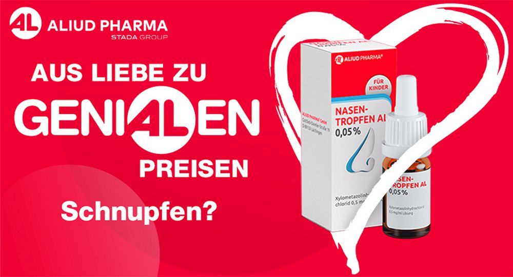 Nasentropfen AL 0,05 % bei Schnupfen
