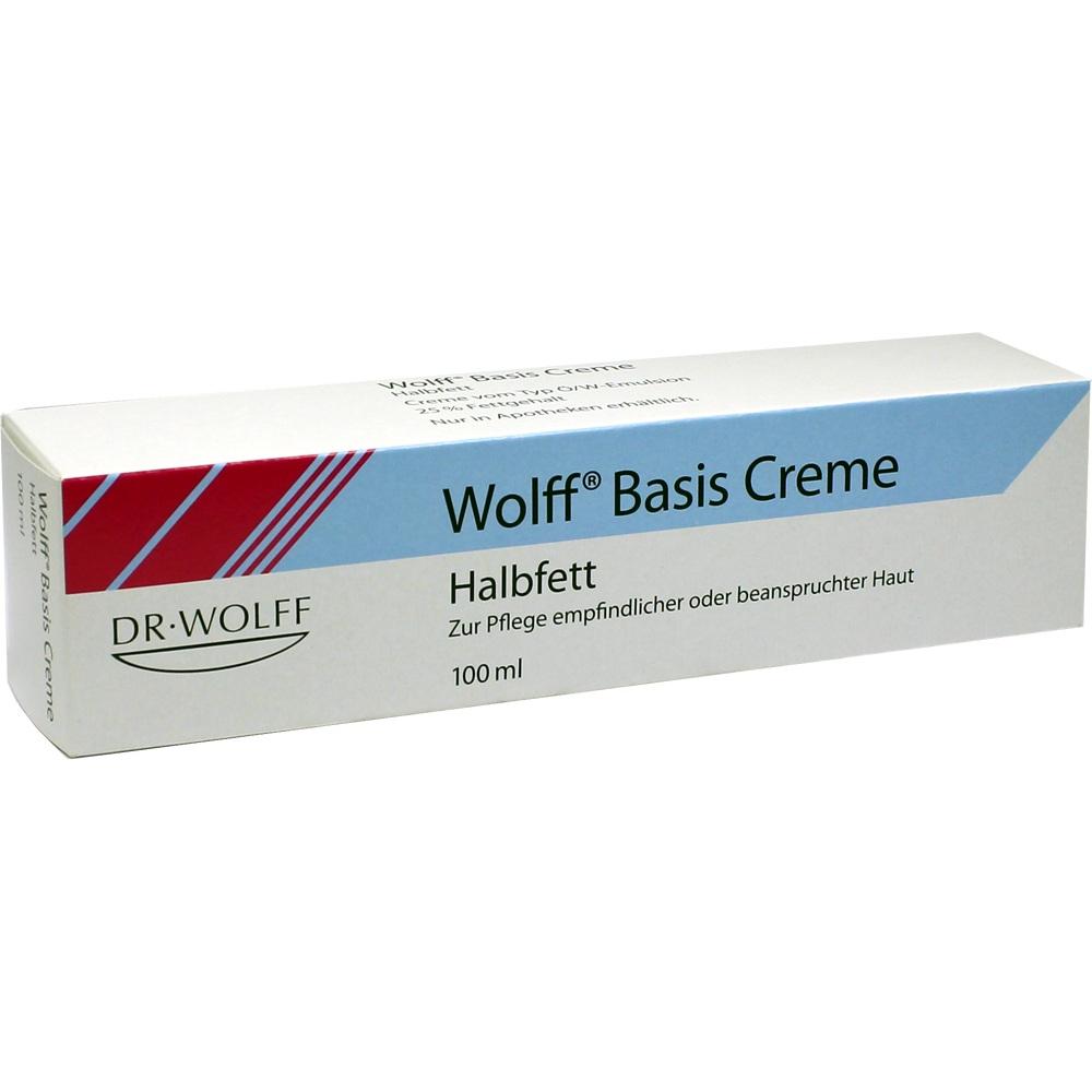 Wolff Basis Creme Halbfett 100 ml Creme