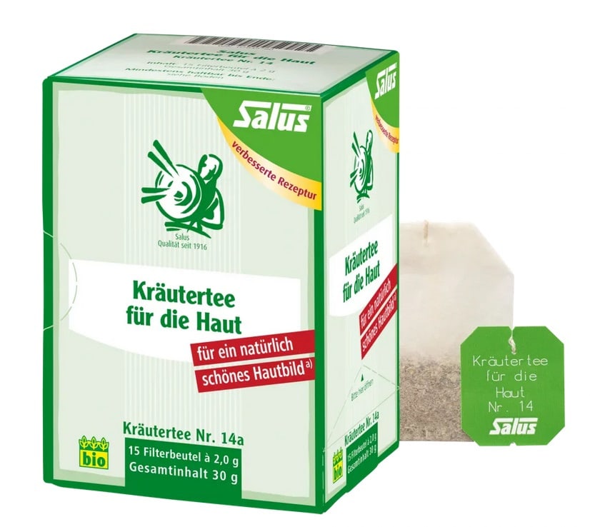 Salus Kräutertee für die Haut Nr.14a 15 St Filterbeutel