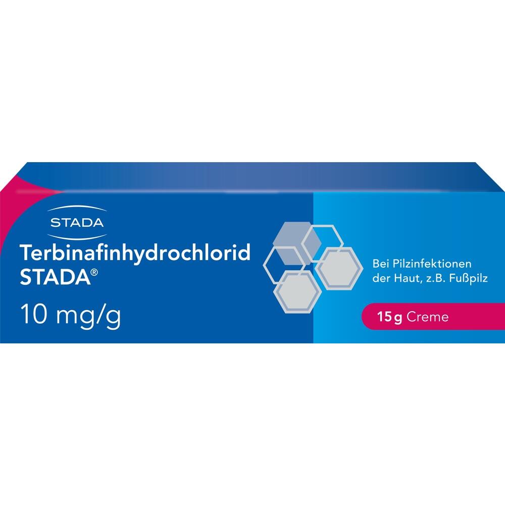Terbinafinhydrochlorid STADA 10mg/g 15 g Creme