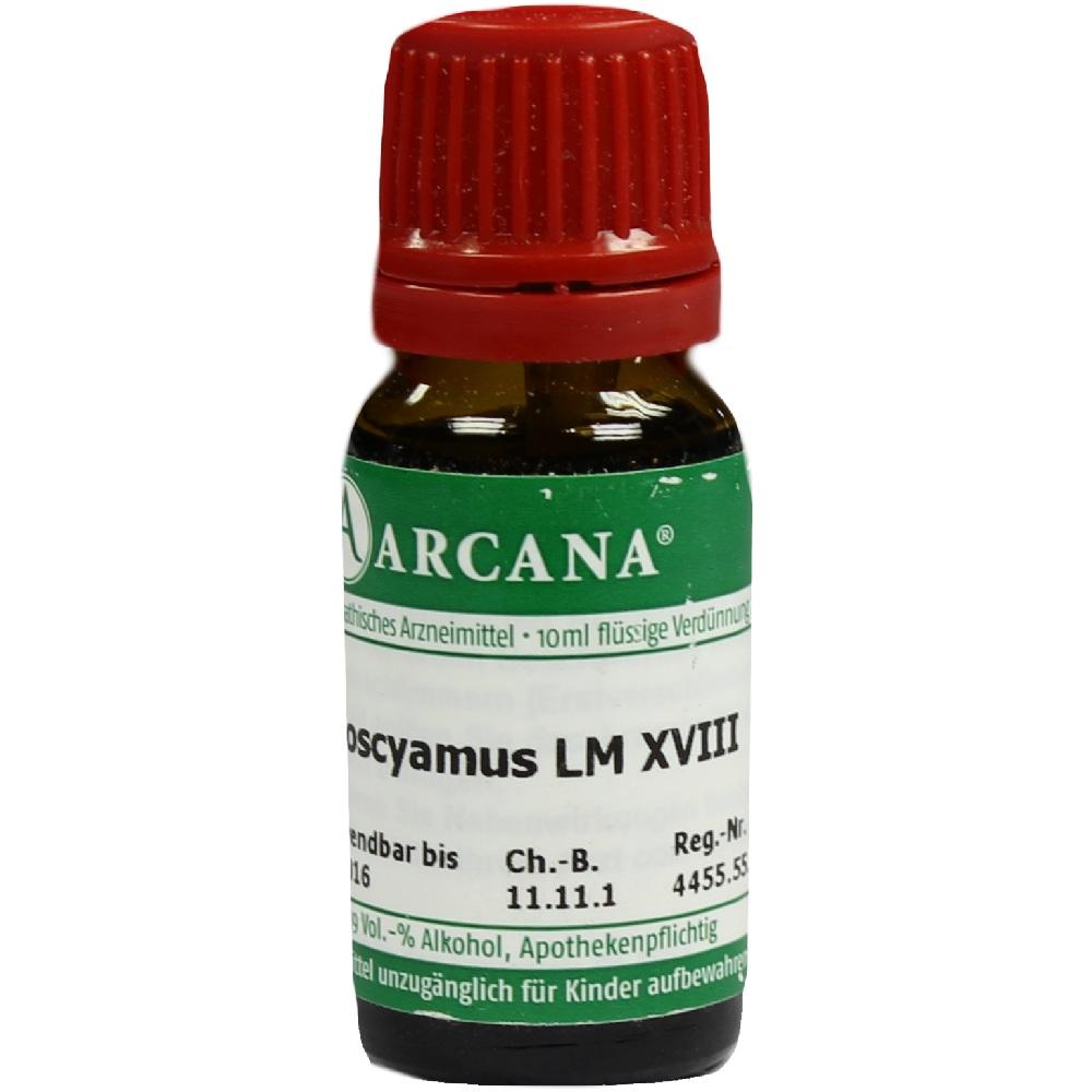 HYOSCYAMUS LM 18 Dilution 10 ml Dilution