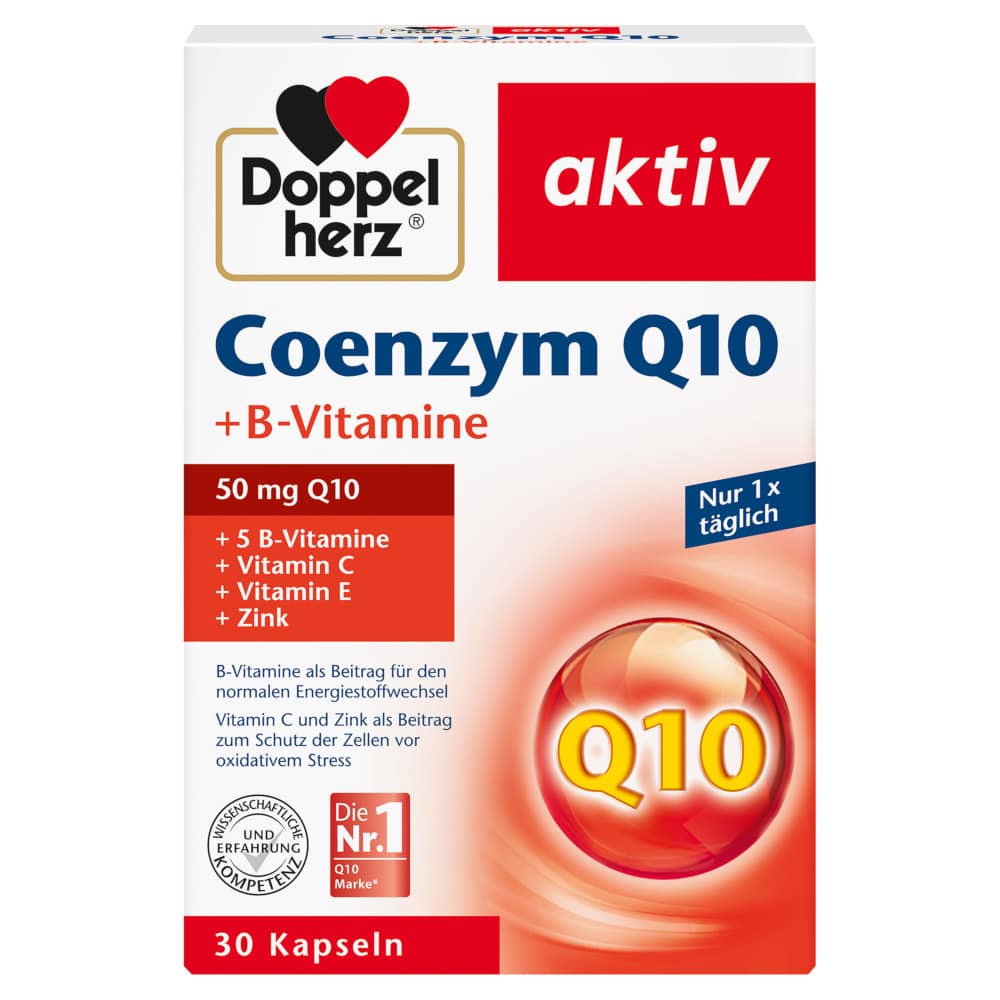 Doppelherz aktiv Coenzym Q10 + B Vitamine  30 St Kapseln