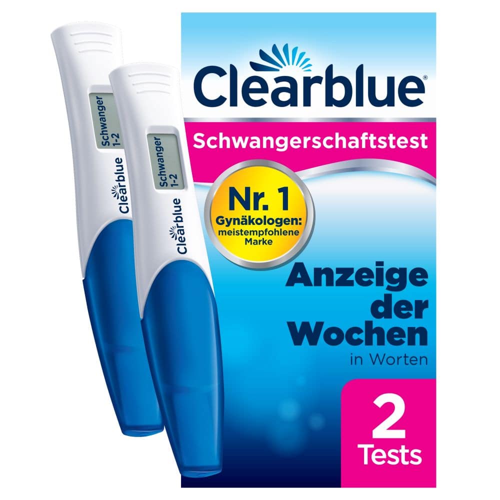 Clearblue Schwangerschaftstest mit Wochenbestimmung Digital 2 St Test