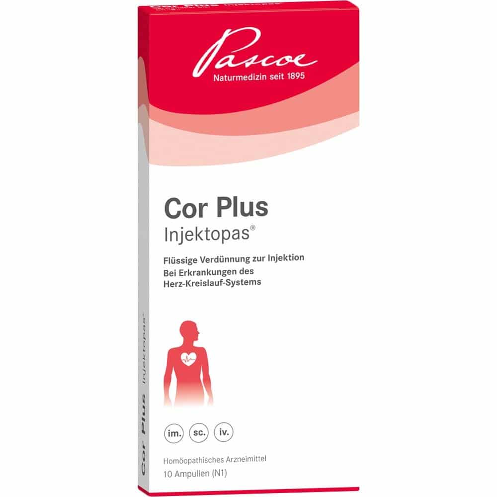 COR PLUS Injektopas flüss.Verdünnung z.Injekt.Amp. 10 St Ampullen