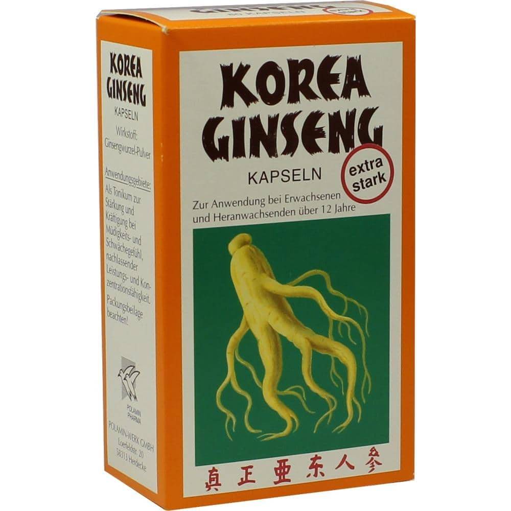 Korea Ginseng extra stark 80 St Kapseln