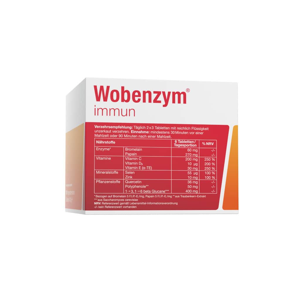 Wobenzym immun 240 St Tabletten magensaftresistent