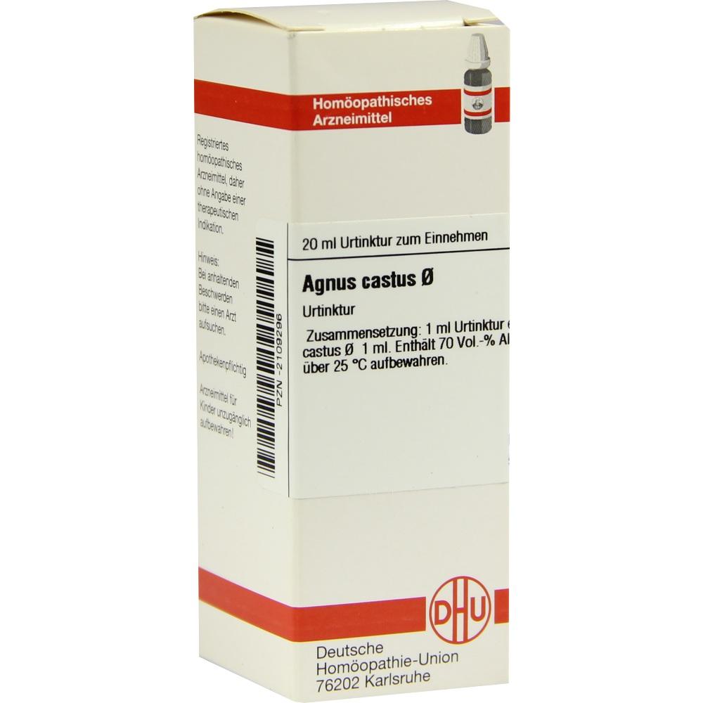 AGNUS CASTUS Urtinktur D 1 20 ml Dilution