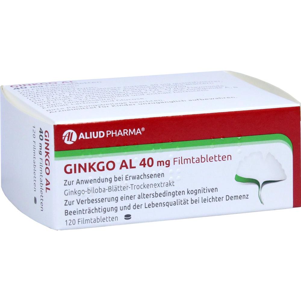 Ginkgo AL 40mg 120 St Filmtabletten