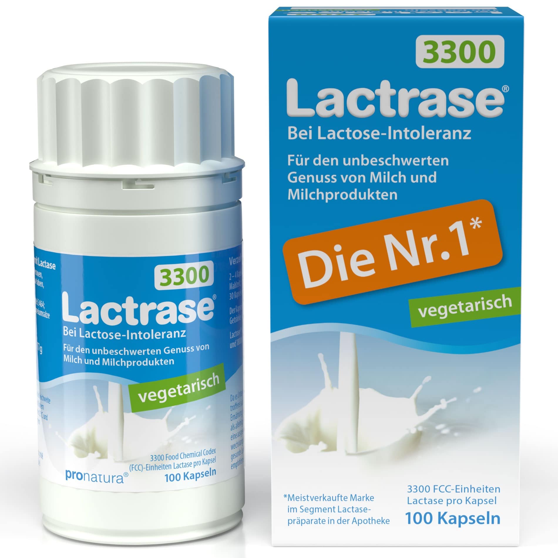 Lactrase 3300 FCC Kapseln 100 St Kapseln