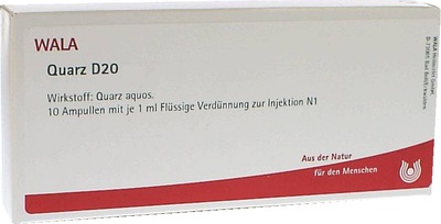 Quarz D20 Ampullen 10X1 ml Ampullen