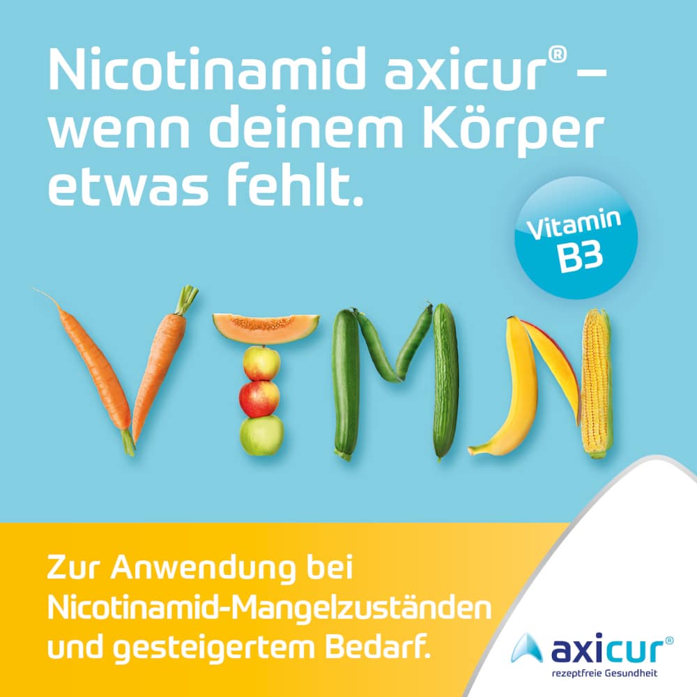 Nicotinamid axicur 200 mg  10 St Tabletten
