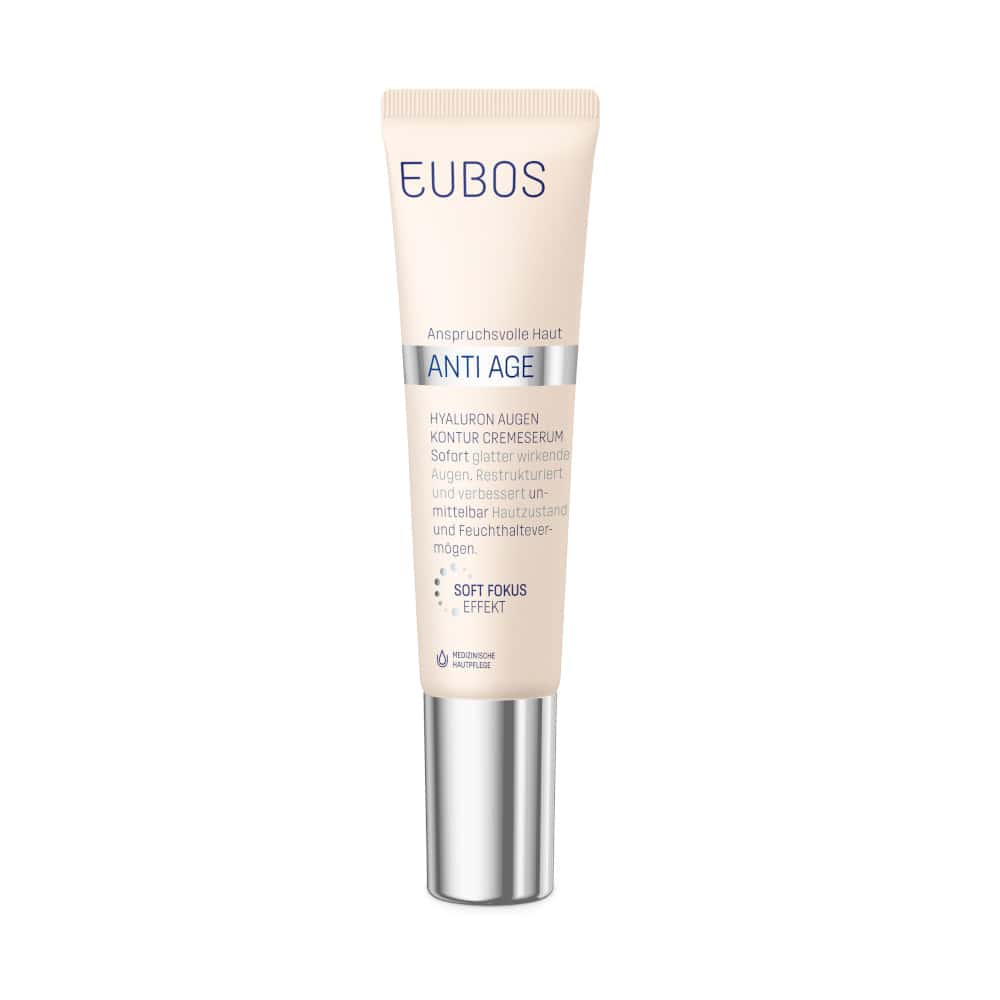 EUBOS SENSITIVE Hyaluron Augen Kontur CremeSerum 15 ml Creme