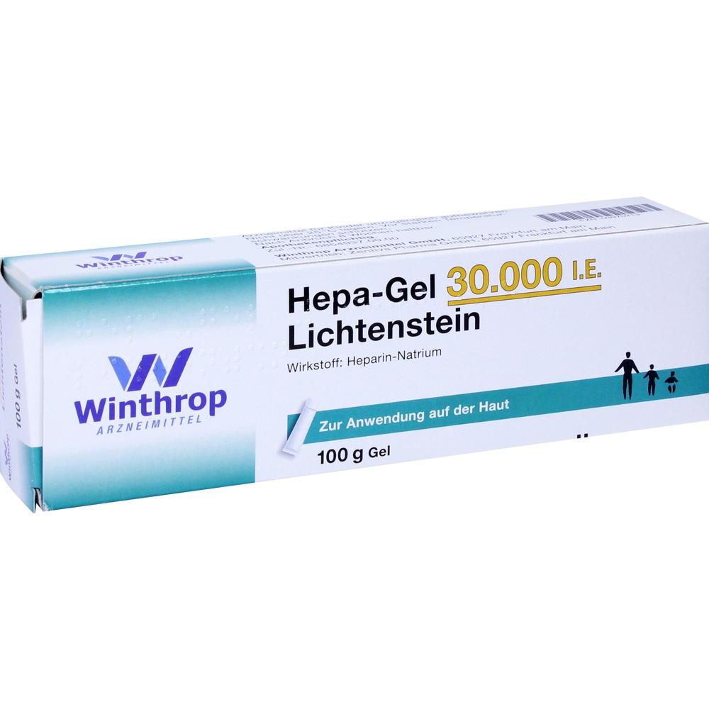 Hepa-Gel 30.000 I.E. Lichtstein  100 g Gel