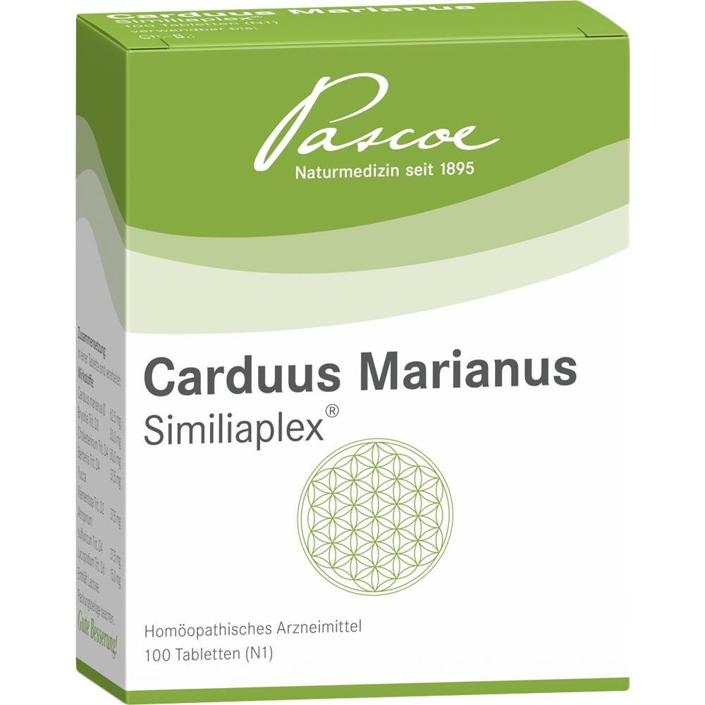 CARDUUS MARIANUS SIMILIAPLEX Tabletten 100 St Tabletten