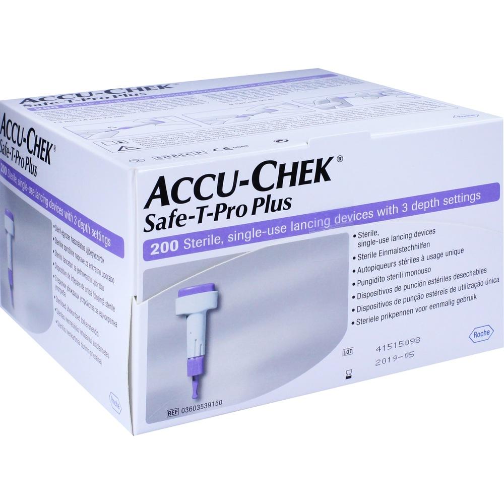 ACCU-CHEK Safe T Pro Plus Lanzetten 200 St Lanzetten