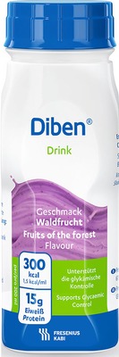 Diben DRINK Trinknahrung Waldfrucht 24X200 ml Flüssigkeit
