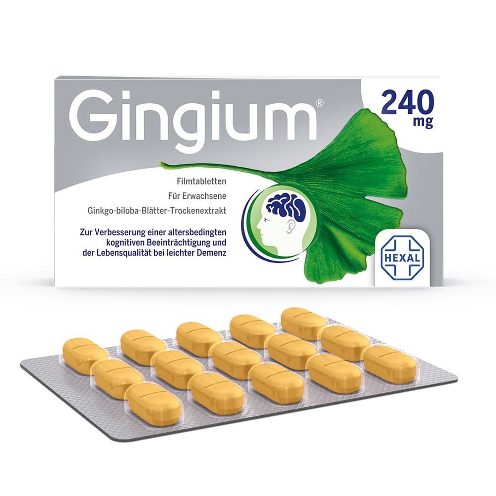 Gingium 240 mg  20 St Filmtabletten