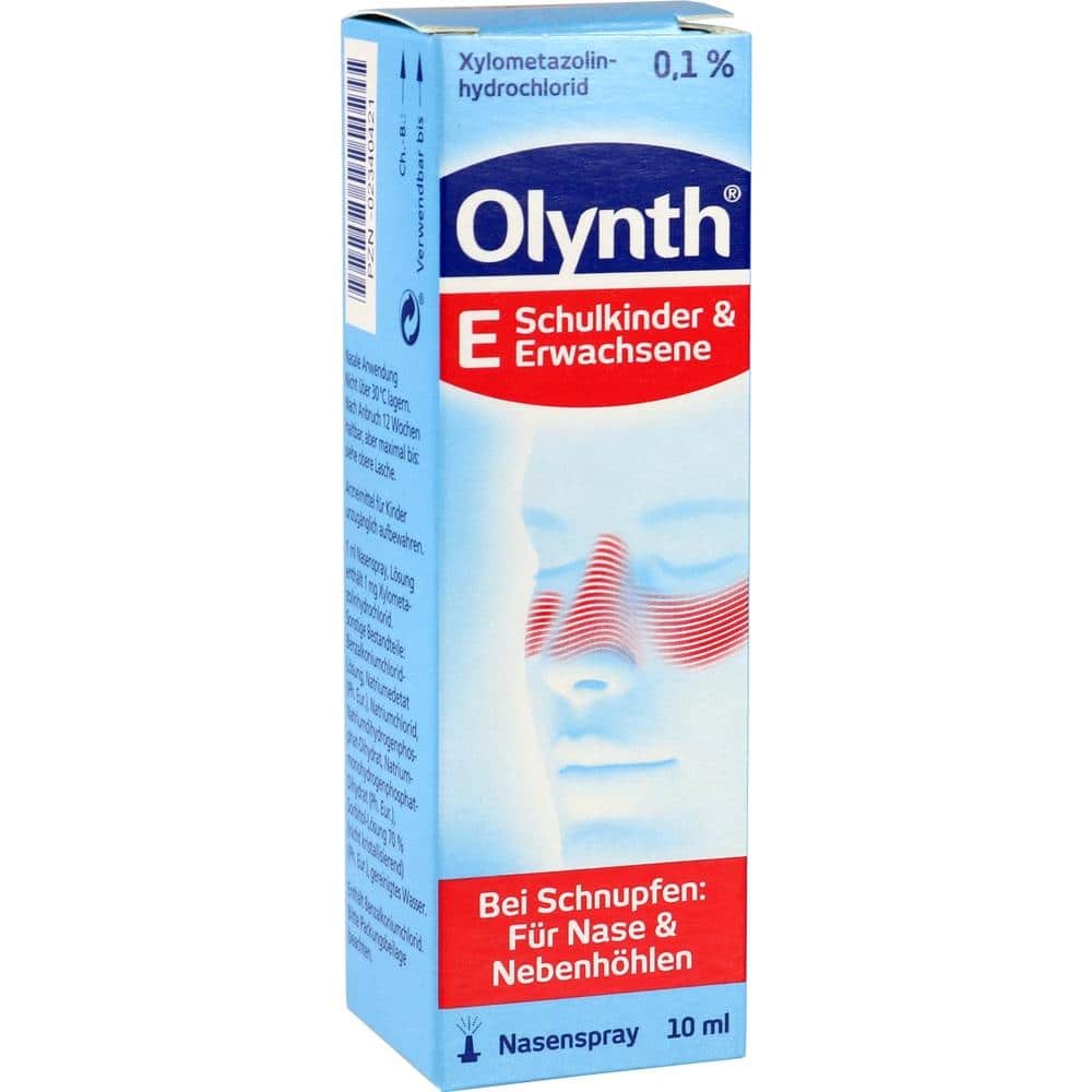 Olynth 0,1 % Nasenspray für Kinder ab 6 J. & Erwachsene mit Schnupfen