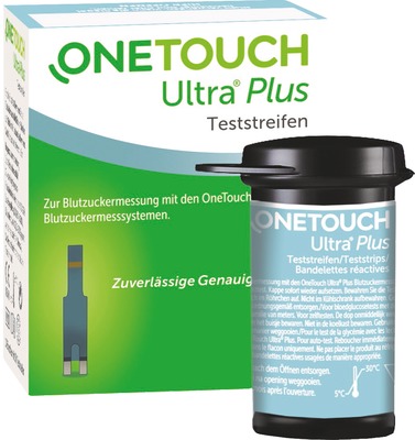 OneTouch Ultra Plus Blutzuckerteststreifen 1X50 St Teststreifen