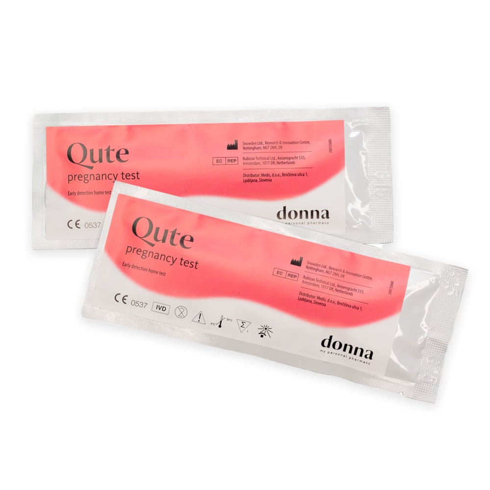 Qute pregnancy test 2 St Test